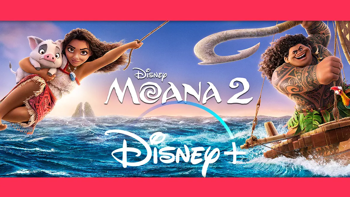 Estreia de Moana 2 no Disney+