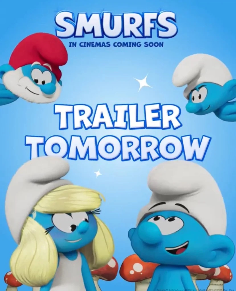 Novo filme dos Smurfs