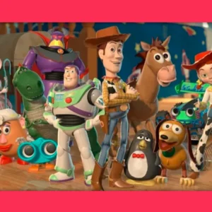Os brinquedos de Toy Story