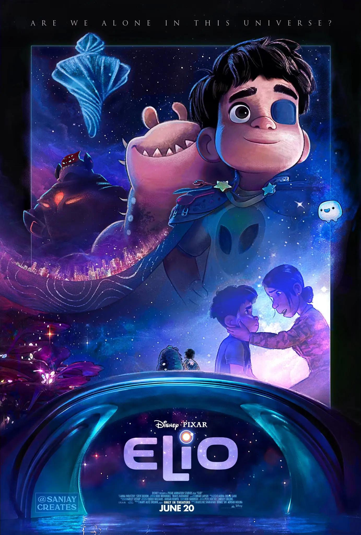elio ganha poster não oficial