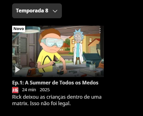 Nova temporada de Rick & Morty