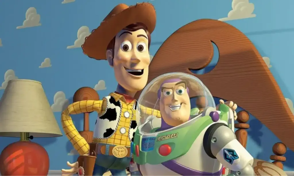 Buzz Lightyear e Woody, de Toy Story